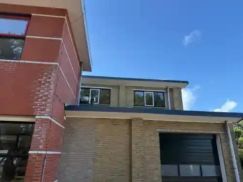 Herstelde betonconstructie op Ameland na reparatie van betonrot